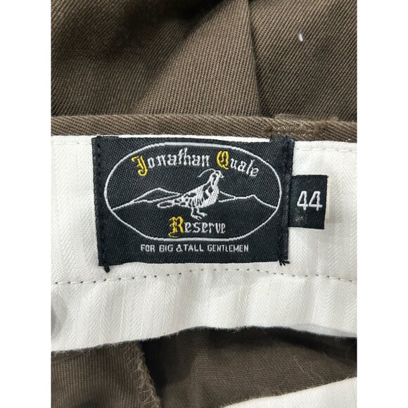 Jonathan Quale Reserve NWT Brown Rootbeer Cotton Pants 44 Long - Picture 6 of 11